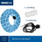 HQ-Power Lichtslang, 36 leds/meter, 1 kanaal, voor binnen en buiten, blauw, 9 m