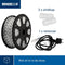 HQ-Power Lichtslang, 36 leds/meter, 1 kanaal, voor binnen en buiten, koudwit, 45 m