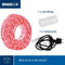 HQ-Power Lichtslang, 36 leds/meter, 1 kanaal, voor binnen en buiten, rood, 9 m