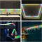 HQ-Power Lichtslang, 36 leds/meter, 2 kanalen, voor binnen en buiten, controller, veelkleurig, 9 m