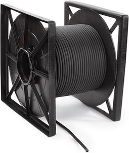 HQ-Power Luidsprekerkabel, OFC, 2 x 1.50 mm², 100 m, zwart, perfect voor geluidsoverdracht