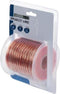 HQ-Power Luidsprekerkabel, OFC, 2 x 1.50 mm², 20 m, transparant, perfect voor geluidsoverdracht
