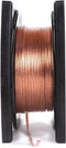 HQ-Power Luidsprekerkabel, OFC, 2 x 2.50 mm², 100 m, transparant, perfect voor geluidsoverdracht