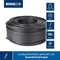 HQ-Power Luidsprekerkabel, OFC, 2 x 2.50 mm², 100 m, zwart, perfect voor geluidsoverdracht