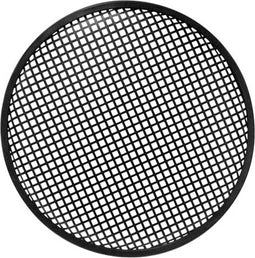 HQ-Power Luidsprekerrooster, 12", metaal, zwart