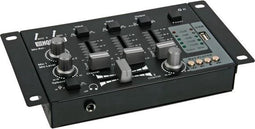 HQ-Power Mengpaneel, 2 kanalen + USB-ingang