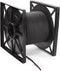 HQ-Power Microfoonkabel, OFC, stereo, dubbele afscherming, zwart, 100 m