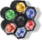HQ-Power Modulair lichtorgel, 6 x 47 leds, perfect voor muziekgestuurde lichtshows en sfeerverlichting tijdens feestjes en evenementen