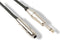 HQ-Power Patchkabel, 1 x jack 6.35 mm mannelijk, 1 x jack 6.35 mm vrouwelijk, mono, 5 m, perfect voor geluidsoverdracht