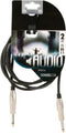 HQ-Power Patchkabel, 2 x jack 6.35 mm mannelijk, mono, 2 m, perfect voor geluidsoverdracht
