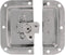HQ-Power Vergrendeling, voor flightcase, 105 x 102 mm, metaal, wit