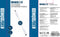 HQ-Power verlengsnoer met DC-voedingsconnector (mannelijk-vrouwelijk) - 2 m - wit