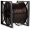 HQ-Power Voedingskabel, transparant zwart, 100 m, PVC isolatie, hoge spanningsweerstand