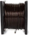 HQ-Power Voedingskabel, transparant zwart, 100 m, PVC isolatie, hoge spanningsweerstand