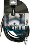 HQ-Power XLR-jack kabel, 1 x XLR mannelijk, 1 x jack 6.35 mm mannelijk, mono, 6 m, perfect voor geluidsoverdracht
