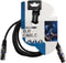HQ-Power XLR-kabel, 1 x XLR mannelijk, 1 x XLR vrouwelijk, 3 m, perfect voor geluidsoverdracht