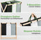 Happy Goods Wasmand 3 Vakken - Wassorteerder - Opvouwbaar - 120 L - Bamboe - Zwart