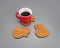 Onderzetters - Gitaar - Bamboe (Set of 4)