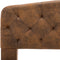 vidaXL - Bedframe - kunstsuède - bruin - 180x200 - cm