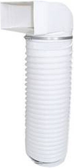 Wallair N15896 Vlakkanaal ventilatiesysteem 150 Afbuigstuk met slang