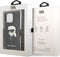 Karl Lagerfeld iPhone 14 - Backcase - Kunstleer - Zwart