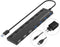 Conceptronic HUBBIES09BP - USB Hub 7-in-1 - Zwart