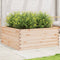 vidaXL - Plantenbak - 110x110x46 - cm - massief - grenenhout