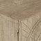 vidaXL - Nachtkastje - 40x30x50 - cm - massief - mangohout - en - ijzer
