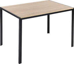 Eettafel NEWFIELD Lichtbruin 120 cm 80 cm