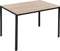 Eettafel NEWFIELD Lichtbruin 120 cm 80 cm