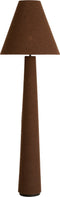 Light & Living Vloerlamp Devia - Bouclé - 168cm - Bruin