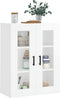 vidaXL - Wandkast - 69,5x34x90 - cm - hoogglans - wit