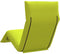 vidaXL - Ligstoel - inklapbaar - 175x54x8,5 - cm - oxford - stof - heldergroen