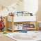 SoBuy KMB35-W - Kinderboekenkast - 2 verdiepingen - Wit