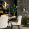 WallArt - 32 - st - Tegel - Bonham - twee - tinten - leer - zwart