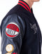 New Era - Chicago Bulls - NBA Patch Black and Red Varsity Jacket