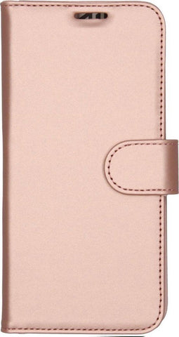 Accezz Hoesje Geschikt voor Samsung Galaxy S21 Hoesje Met Pasjeshouder - Accezz Wallet Softcase Bookcase - Rosé Goud