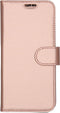 Accezz Hoesje Geschikt voor Samsung Galaxy S21 Hoesje Met Pasjeshouder - Accezz Wallet Softcase Bookcase - Rosé Goud