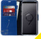 Accezz Samsung Galaxy S9 - Wallet Softcase Bookcase - 3 pashouders - Donkerblauw