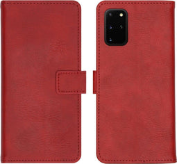 iMoshion Hoesje Geschikt voor Samsung Galaxy S20 Plus Hoesje Met Pasjeshouder - iMoshion Luxe Bookcase - Rood