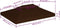 vidaXL - Prieeldak - 2-laags - 310 - g/m² - 4x3 - m - bruin