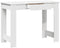 vidaXL - Bureau - 100x45x75 - cm - bewerkt - hout - wit