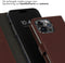 Selencia iPhone 15 Pro Max - Echt Lederen Bookcase - 3 Pashouders - Bruin