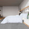vidaXL - Dekbedovertrekset - 240x220 - cm - katoen - wit