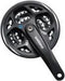 Shimano Altus M311 - Crankstel 7/8s 42-32-22t 170 mm - Zwart