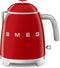 Smeg KLF05RDEU - Mini Waterkoker - 0,8L RVS - Rood