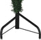 vidaXL - Kunstkerstboom - hoek - 120 - cm - PVC - groen