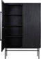 Light & Living - Kast ABAGE - 120x40x180cm - Zwart