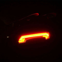 Rockbros LKWD-R1 - Achterlicht fiets - Laser met afstandsbediening - Zwart