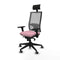 Bureaustoel met hoofdsteun Piqueras y Crespo 3D066G1 Roze
